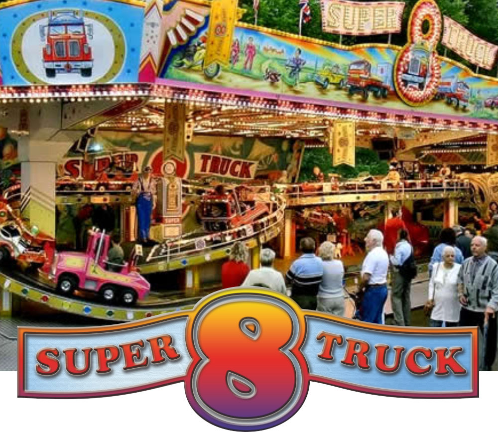 Kinderschleife Super 8 Truck